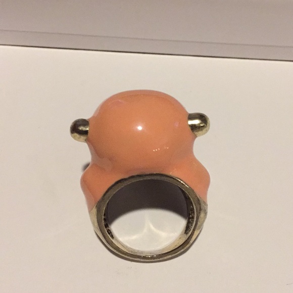 Pink-peachy monkey ring - Picture 5 of 5